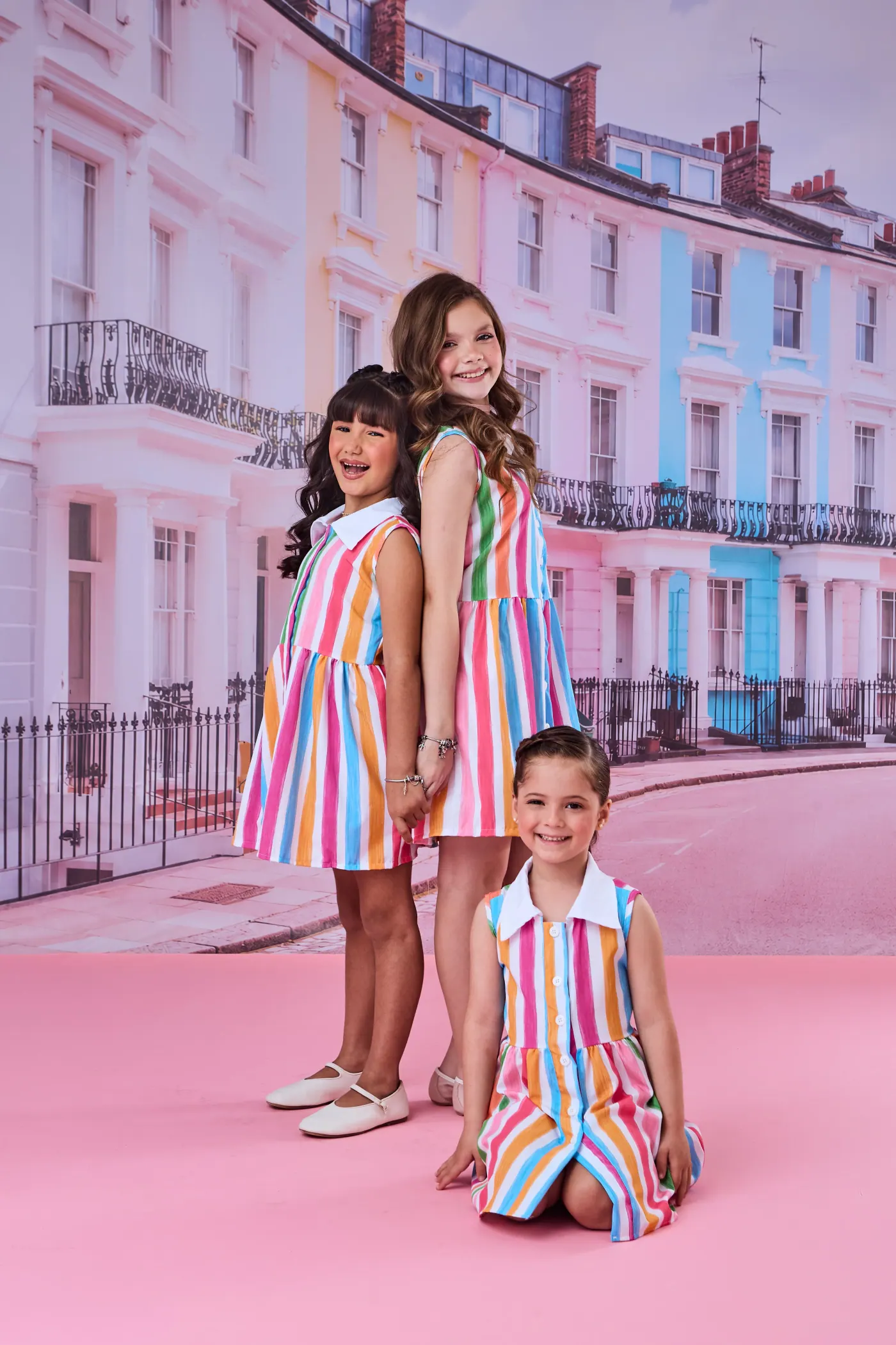 Look 04 da coleção London — peça infantil em tom lilás